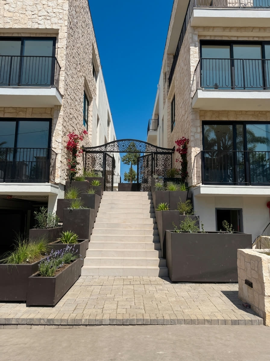 After landscape install