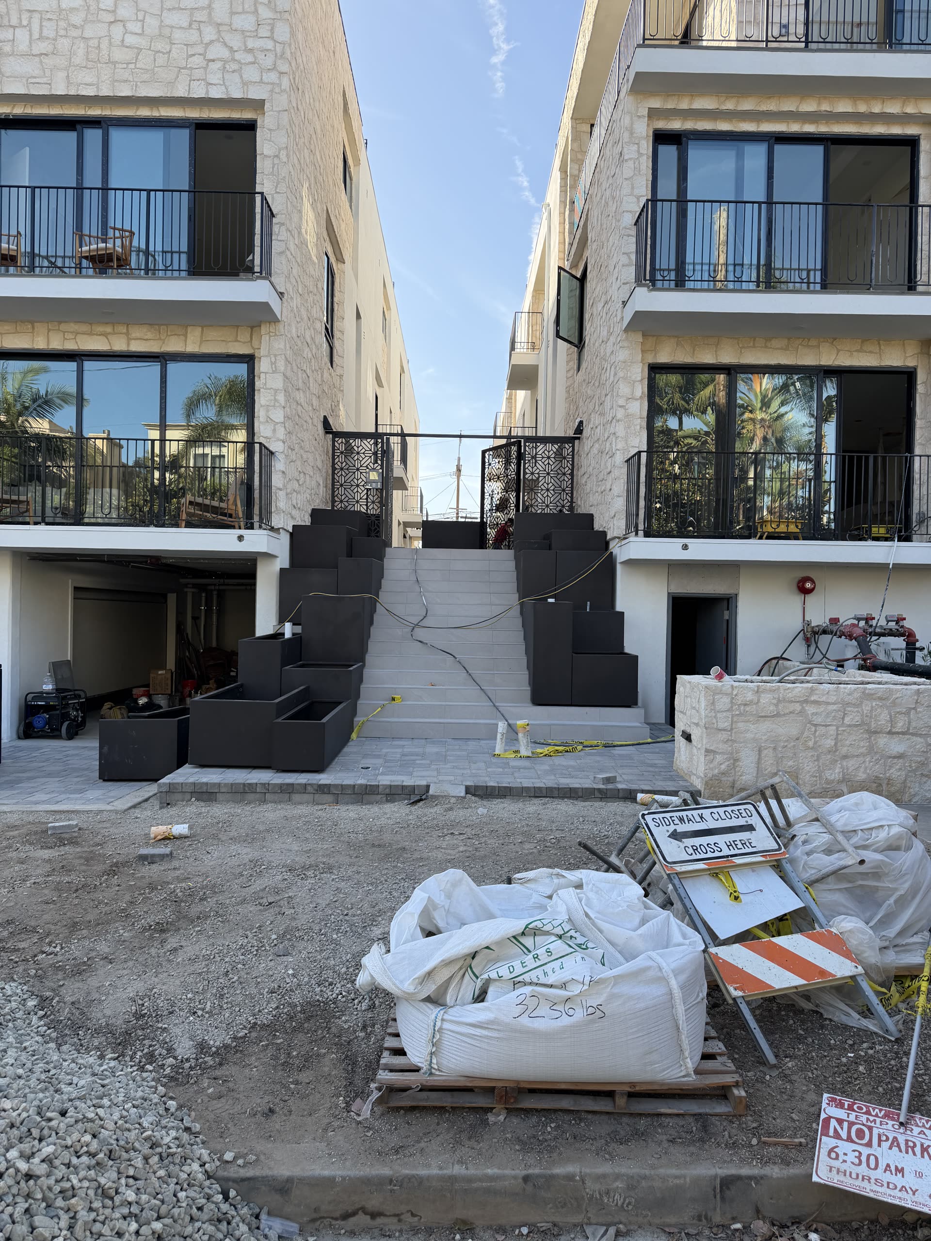 Before landscape install
